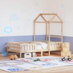 vidaXL Bedframe met huisje massief grenenhout 80x200 cm, Verzenden, Nieuw