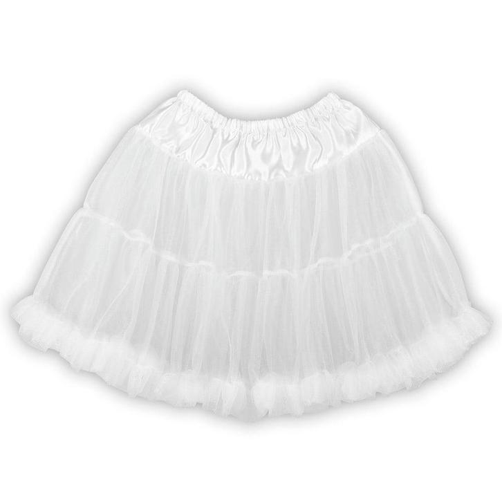 Witte Petticoat Deluxe, Hobby en Vrije tijd, Feestartikelen, Nieuw, Verzenden