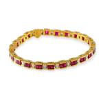 Armband - 18 karaat Geel goud, 18K geelgouden armband met, Nieuw