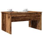 vidaXL Salontafel 80x50,5x41,5 cm bewerkt hout oud, Huis en Inrichting, Tafels | Salontafels, Verzenden, Nieuw