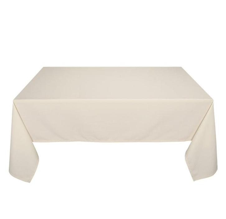 Nappe de Table Off White Beige 132x132cm - Treb SP, Huis en Inrichting, Keuken | Textiel, Overige kleuren, Nieuw, Verzenden