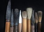 Japanese - Beeld, Set of 30 / Calligraphy brush / Japanese