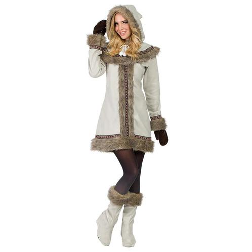 Eskimo Kostuum Dames, Kleding | Dames, Carnavalskleding en Feestkleding, Nieuw, Verzenden