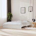 vidaXL Bedframe massief hout wit 180x200 cm, Verzenden, Nieuw