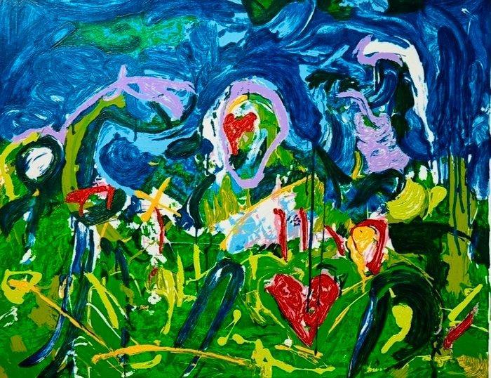 Mario Schifano (1934-1998) - Esterno, Antiek en Kunst, Antiek | Overige Antiek