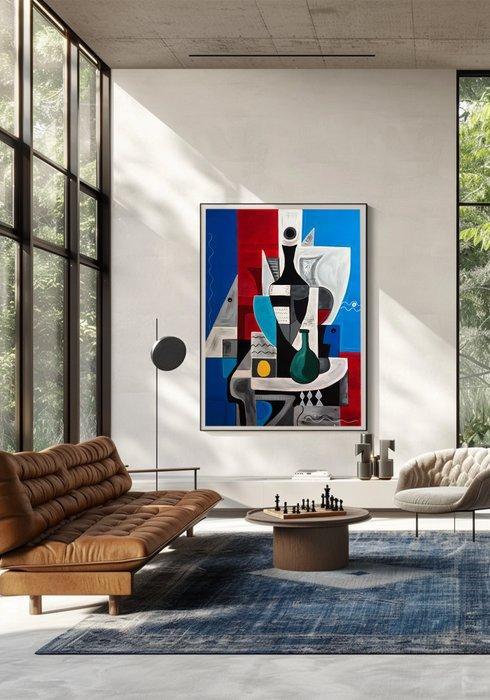 E. Pérez Lezcano - “Natura Moderna” XL ( No Reserve ), Antiek en Kunst, Kunst | Schilderijen | Modern