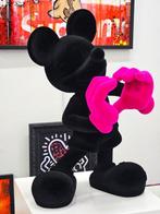 Patryk Konrad - Mickey loves touch, soft flock sculpture.