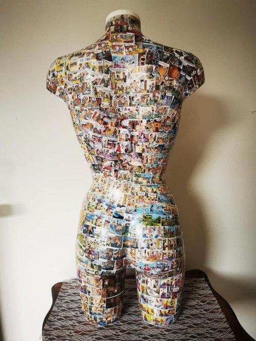 Mannequin - Erotische getinte dame - Vrouwelijk model -, Antiek en Kunst, Curiosa en Brocante