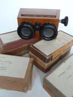 Nette stereo glasplaten viewer - met groot aantal