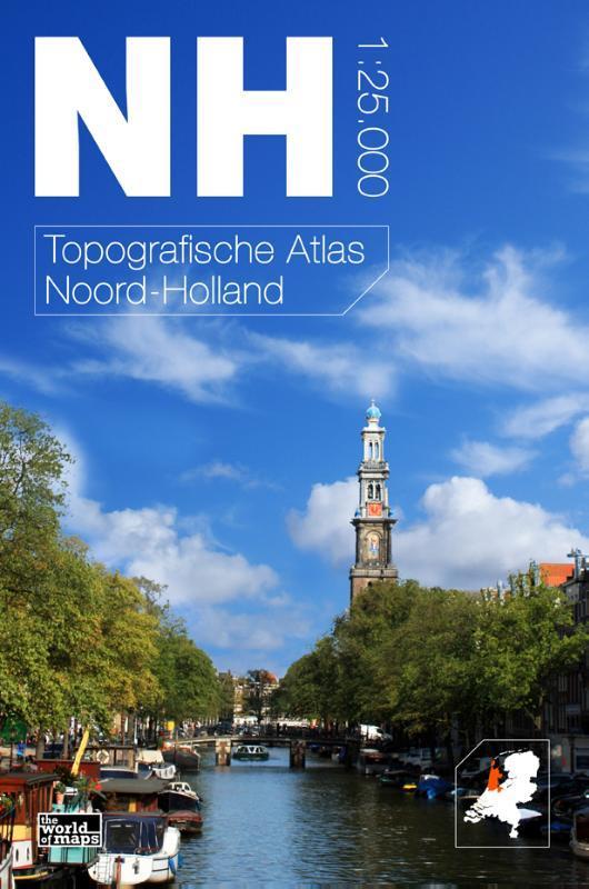 Topografische atlas van Noord-Holland / Topografische, Boeken, Wetenschap, Zo goed als nieuw, Verzenden