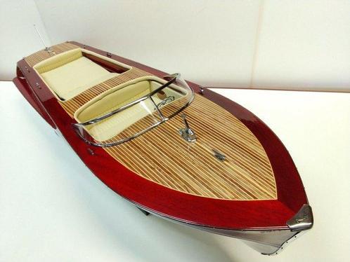 Maquette de luxe Riva Florida 67 cm bois 1:12 - Modelboot, Hobby en Vrije tijd, Modelauto's | 1:5 tot 1:12