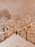 Alfred Sisley (1839-1899) - La neige à Louveciennes