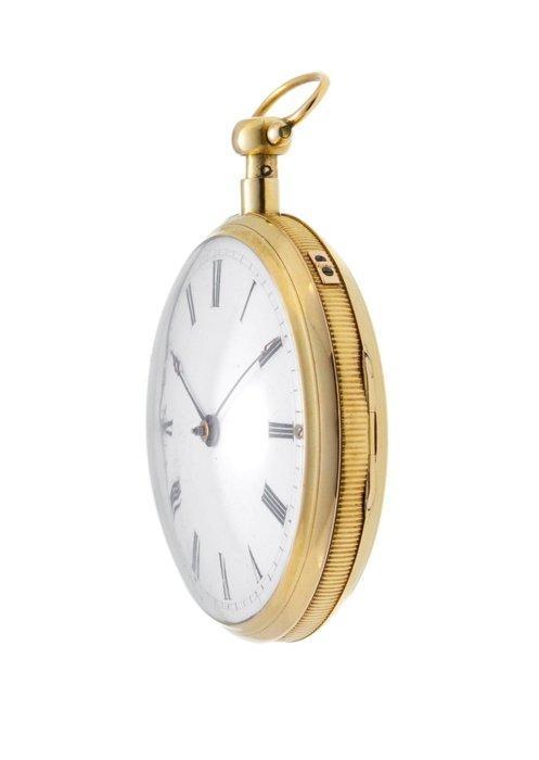Gme Fleury - Montre de poche musicale - 1850-1900, Handtassen en Accessoires, Horloges | Heren