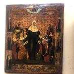 Icoon - Moeder Gods, Vreugde aller Lijdenden - Hout