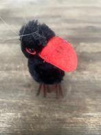 Steiff - Figuur - Pluchen vogel (3) - Textiel, Bont, Metaal,