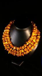 Collier long en ambre baltique - Ambre - 140 cm - 1 cm (Sans