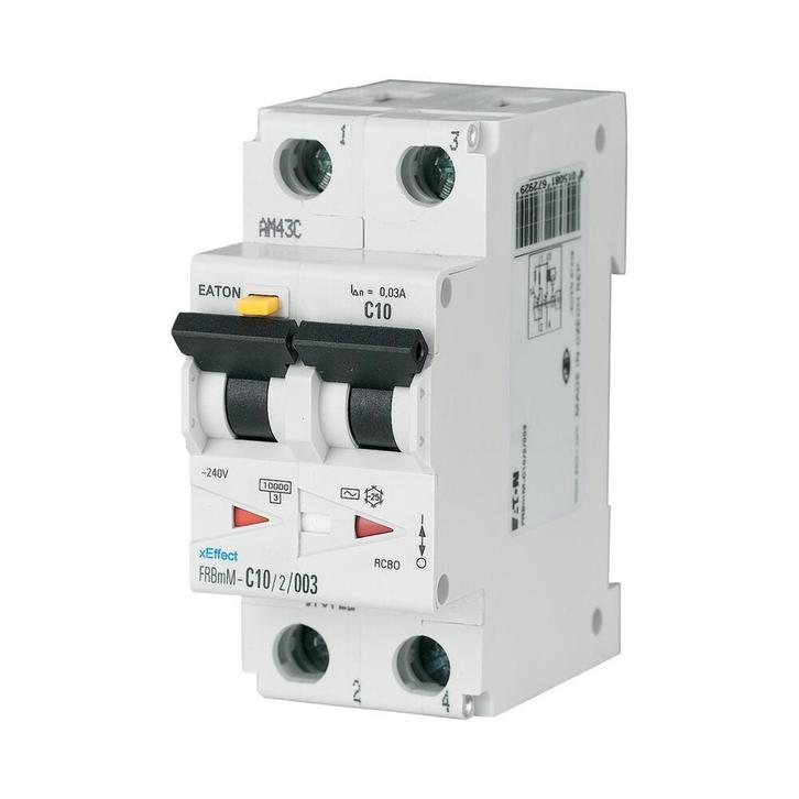Eaton 2P Rcbo Disjoncteur Différentiel 16A 30mA Type B -, Doe-het-zelf en Bouw, Elektriciteit en Kabels, Verzenden