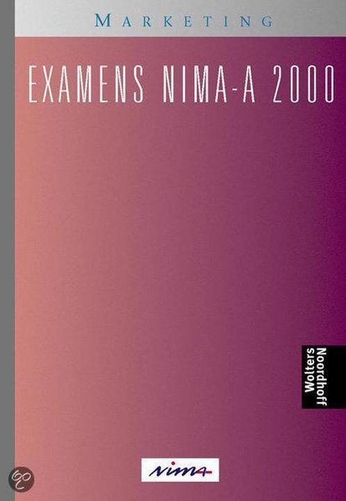 NIMA-A MARKETING EXAMENS 2000 DR 1 9789001653729, Boeken, Schoolboeken, Gelezen, Verzenden
