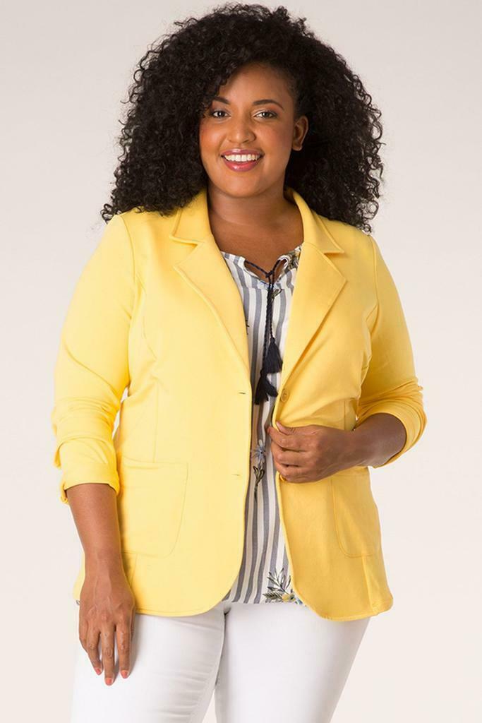 Blazer Milan Ivy Bella maat 54/56, Kleding | Dames, Jasjes, Kostuums en Pakken, Verzenden