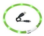 LED EASYDOG halsband - groen - inkortbaar 20 tot 70 CM, Verzenden, Nieuw