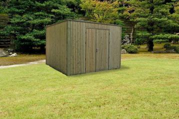 Tuinhuis met jaloeziewanden 3,18 x 3,18 m