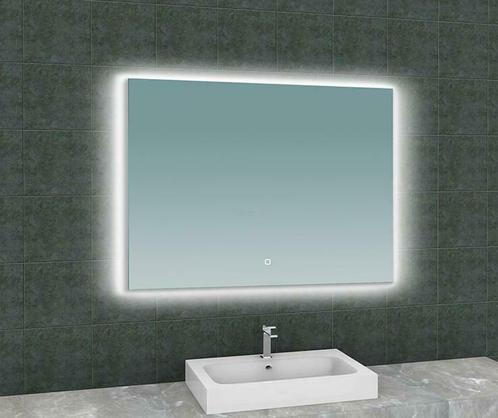 Soul spiegel + Led rechthoek 1000x800, Maison & Meubles, Accessoires pour la Maison | Miroirs, Enlèvement ou Envoi