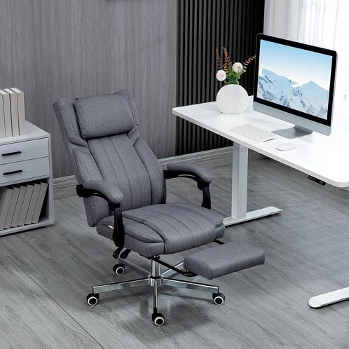 Ergonomisch - LuxeZone - Massagestanden - Ligfunctie - Grijs, Huis en Inrichting, Bureaus, Nieuw, Ophalen of Verzenden