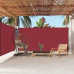 vidaXL Windscherm uittrekbaar 180x600 cm rood, Verzenden, Nieuw