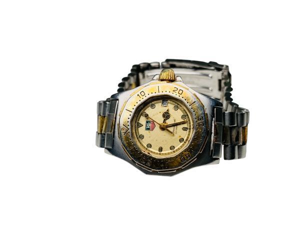 Veiling - Vintage TAG Heuer | 3000 Series Professional | Lad, Handtassen en Accessoires, Horloges | Antiek
