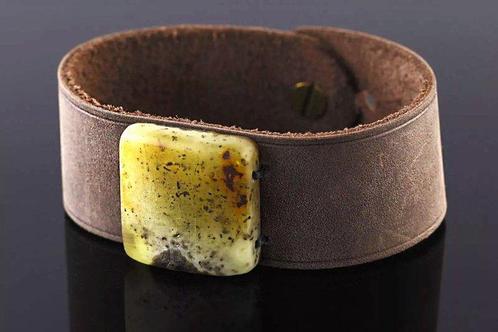 Bracelet en Ambre Baltique fait main – Pierre dAmbre brute, Verzamelen, Dierenverzamelingen