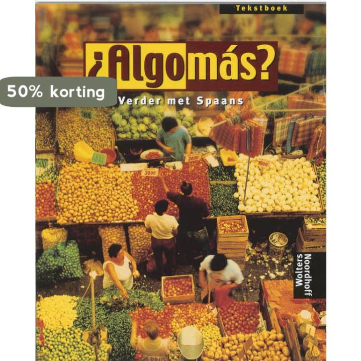 Algo Mas 1 Tekstboek 9789001307332 K. van Esch, Boeken, Schoolboeken, Gelezen, Verzenden