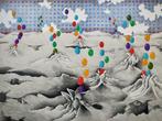 Russell T. Gordon (1936-2013) - Balloons in the Mountains, Antiek en Kunst, Antiek | Overige Antiek