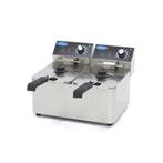 Frituurpan - 2x 4 L - 2 Manden - tot 1,5 Kg Frites, Elektronische apparatuur, 4 liter of meer, Verzenden, Nieuw, Duo-friteuse