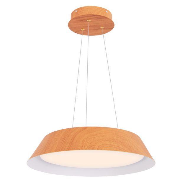 2dekans | Coast Kroonluchter - 21W - Ø40 cm - Natuurlijke, Huis en Inrichting, Lampen | Kroonluchters, Ophalen of Verzenden