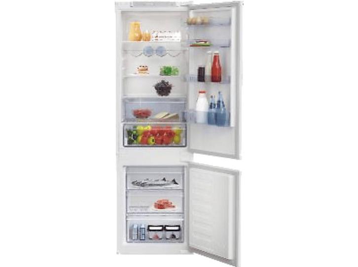Beko -  Inbouw Koel-vriescombinatie E ((bcsa283e4sn)) - Wit, Electroménager, Réfrigérateurs & Frigos, Envoi