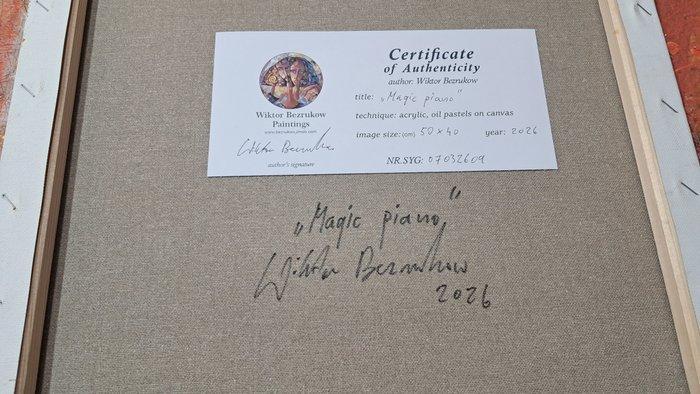 Wiktor Bezrukow - Magic piano, Antiek en Kunst, Kunst | Schilderijen | Modern