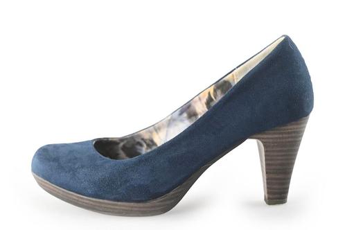 Marco Tozzi Pumps in maat 38 Blauw | 5% extra korting, Kleding | Dames, Schoenen, Blauw, Zo goed als nieuw, Pumps, Verzenden