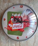 Wandklok - Coca Cola - Vintage Glas, Metaal - Onbekend -