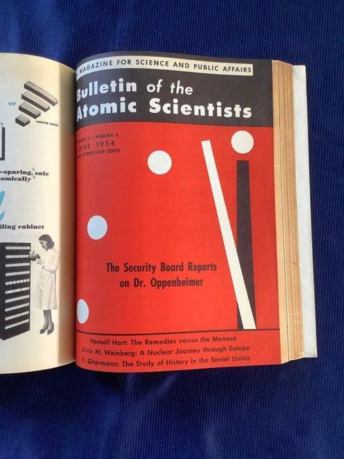 Einstein, Russel etc - The Oppenheim Case, bulletin of the, Antiek en Kunst, Antiek | Boeken en Manuscripten
