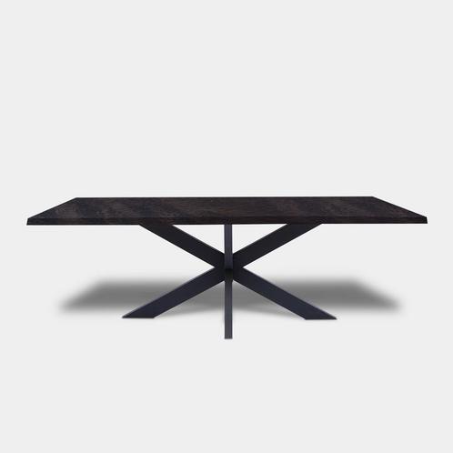 Tafel Boomstam eikenhout  Matrix  200x100, Huis en Inrichting, Tafels | Eettafels