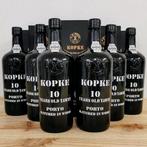 Kopke - Porto 10 years old Tawny - 6 Flessen (0.75 liter), Nieuw