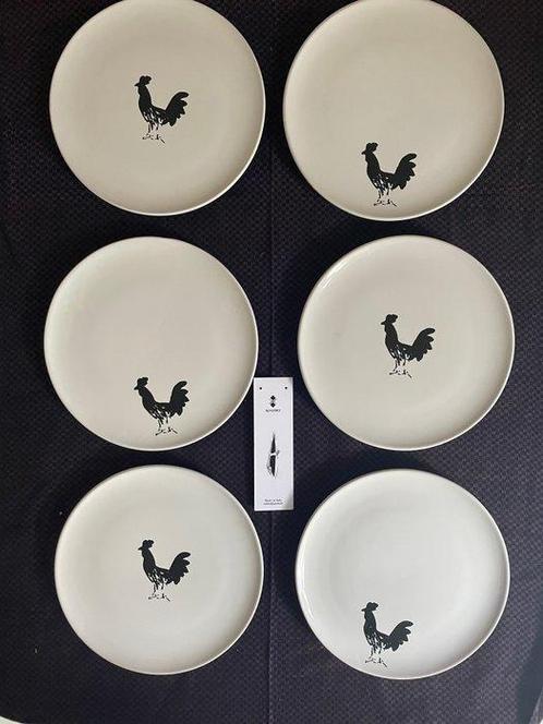 Kiasmo - vincenzo Dalba - Plat (6) - set tavola - Céramique, Antiek en Kunst, Kunst | Designobjecten
