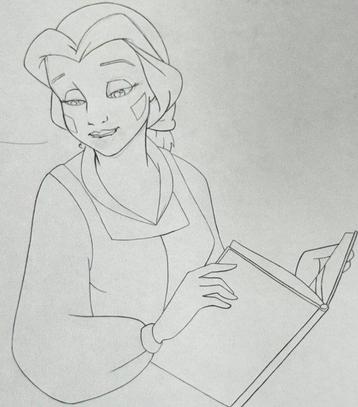 Beauty and the Beast (Walt Disney, 1991) - 1 Dessin