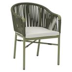 Stoel | KARIN | Aluminium Rotan/Aluminium | Green |, Verzenden, Nieuw in verpakking