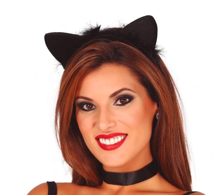 Haarband Muis Zwart, Hobby en Vrije tijd, Feestartikelen, Nieuw, Verzenden