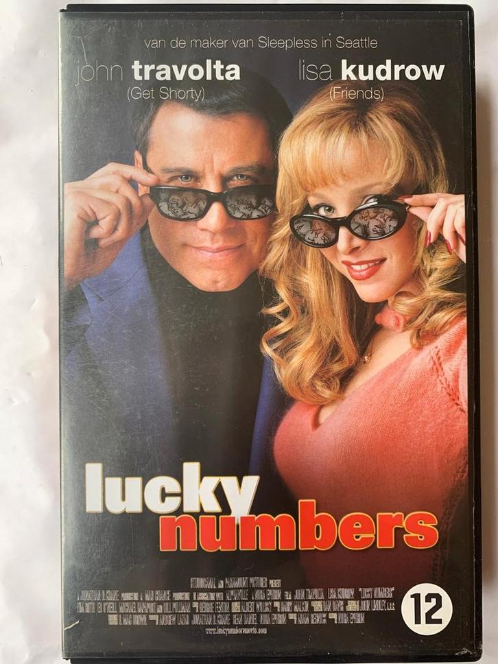 LUCKY NUMBERS (EX RENTAL) (VHS), Cd's en Dvd's, VHS | Film, Gebruikt