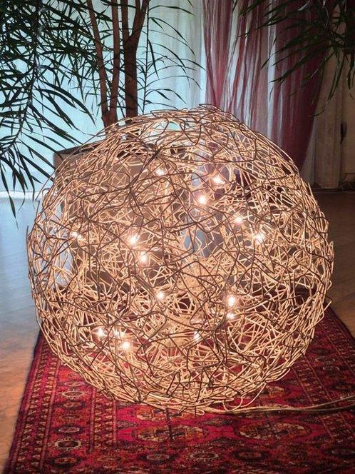 Catellani & Smith - Catellani Enzo - Lampe - Fil de fer 70cm, Antiek en Kunst, Antiek | Verlichting