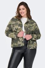 ONLY jasje CARCAVA army printM=48Maat 46/48 (XL) of groter, Kleding | Dames, Jassen | Zomer, Verzenden, Nieuw, Maat 46/48 (XL) of groter