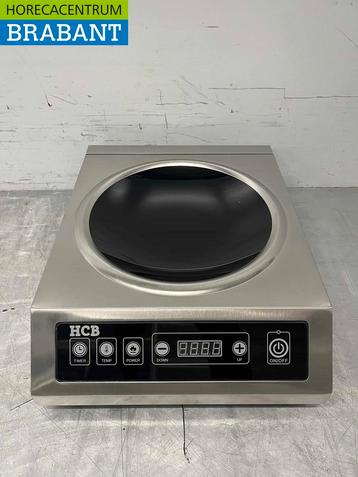 RVS Inductie wok wokbrander wokplaat 3,5 kW 230V Horeca, Ophalen of Verzenden