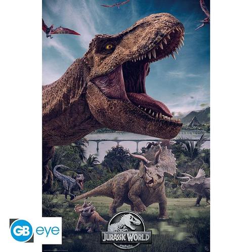 Jurassic World Poster 91.5 x 61 cm, Verzamelen, Film en Tv, Ophalen of Verzenden